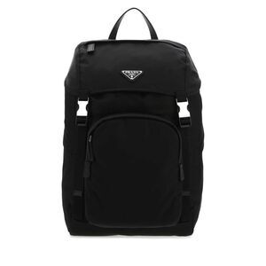 Prada Men Black Re-Nylon Backpack